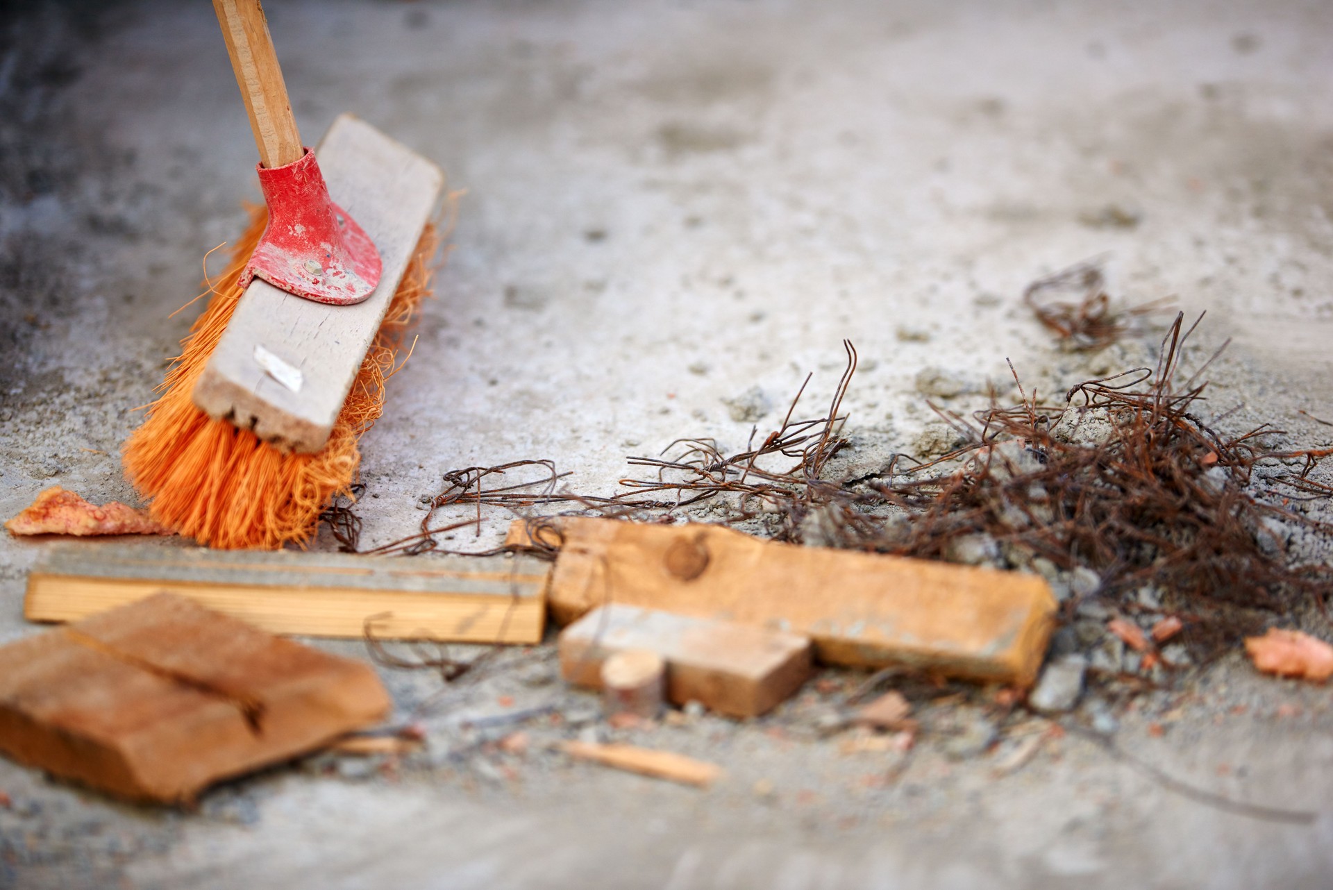 broom cleaning